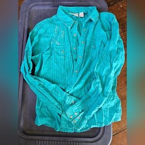Ladies Wrangler button up